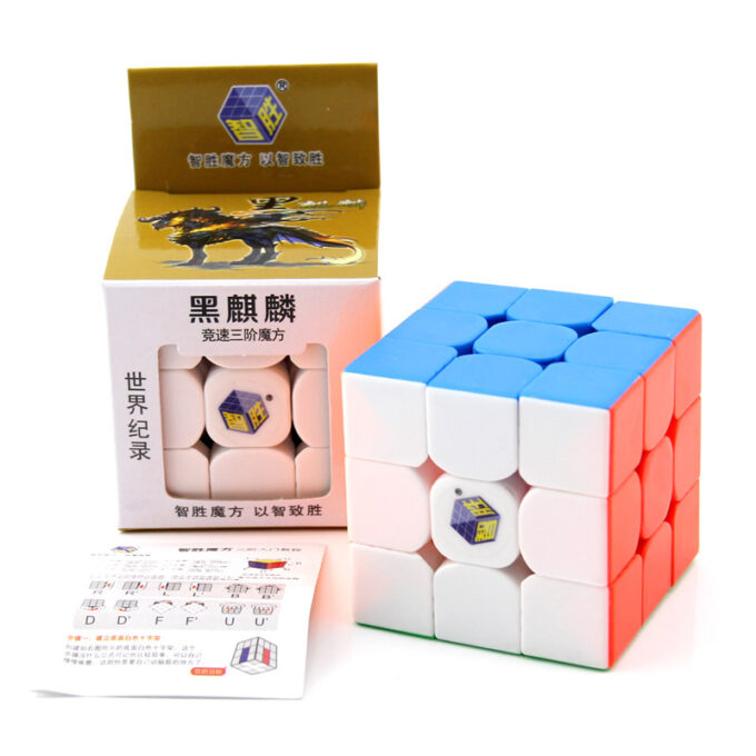 YuXin Black Kirin 3x3 Stickerless