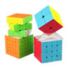 QiYi Luxurious Cube Set (Qidi S 2*2, Warrior 3*3, Qiyuan S 4*4, Qizheng S 5*5) Stickerless - Image 2