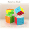 QiYi Luxurious Cube Set (Qidi S 2*2, Warrior 3*3, Qiyuan S 4*4, Qizheng S 5*5) Stickerless - Image 3