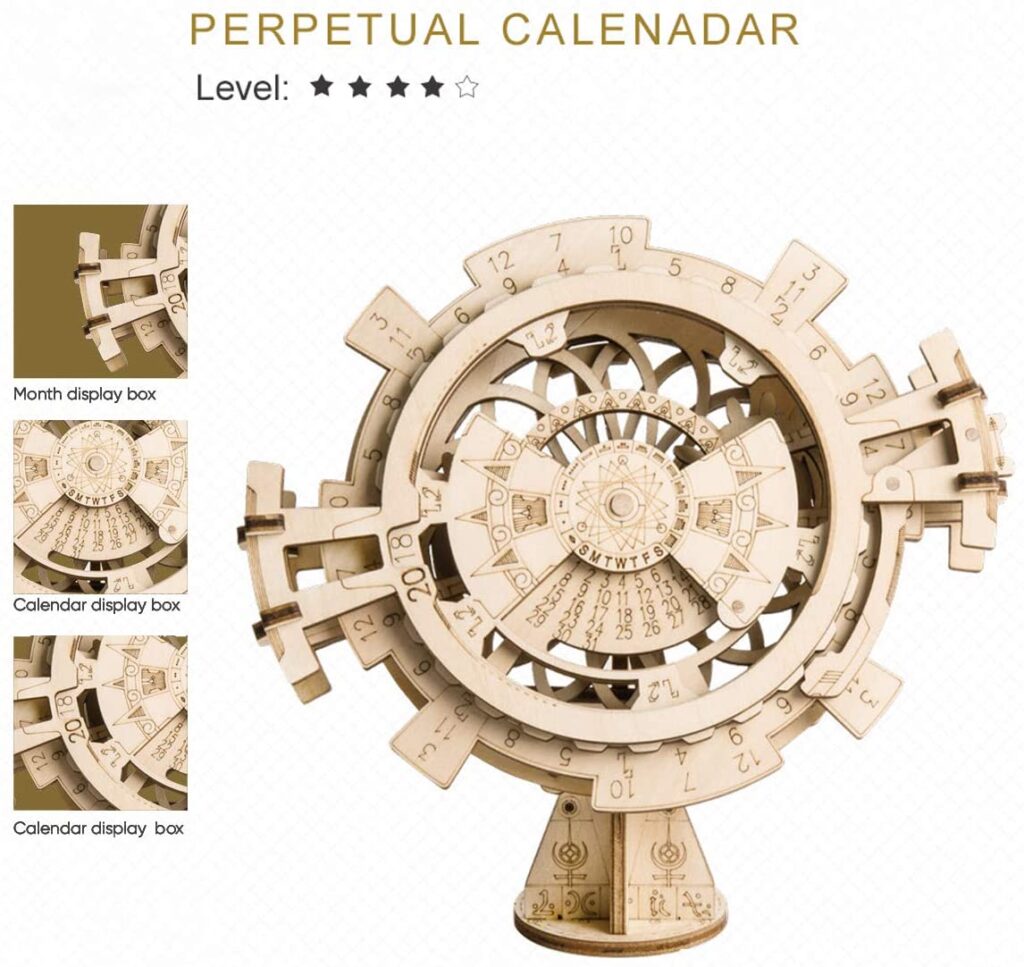 ROKR / RoboTime Perpetual Calendar LK201 Speed Cube Store UK