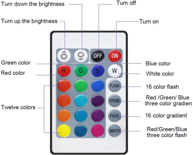 Moon Lamp, 16 Colors 15cm LED 3D Moon Light - Color - Image 3
