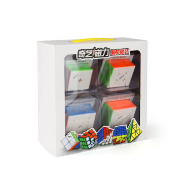 QiYi MS Magnetic 4 Cube Set Bundle