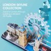 CubicFun 3D Puzzles UK London Bridge Big Ben City Skyline Jigsaw Puzzle - Image 2