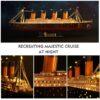 CubicFun 3D Jigsaw Puzzles for Adults LED Titanic Ship - Image 3