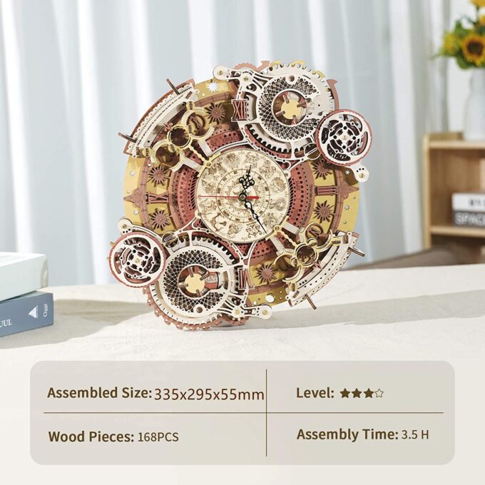 ROKR / RoboTime Zodiac Wall Clock LC601 - Image 4