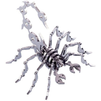 3D Metal Scorpion Puzzle Model Kit