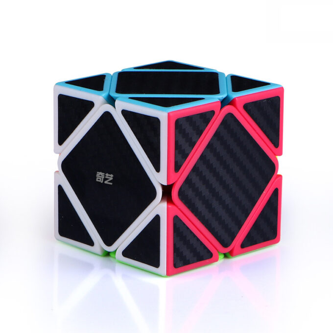 QiYi QiCheng Skewb Carbon Fiber