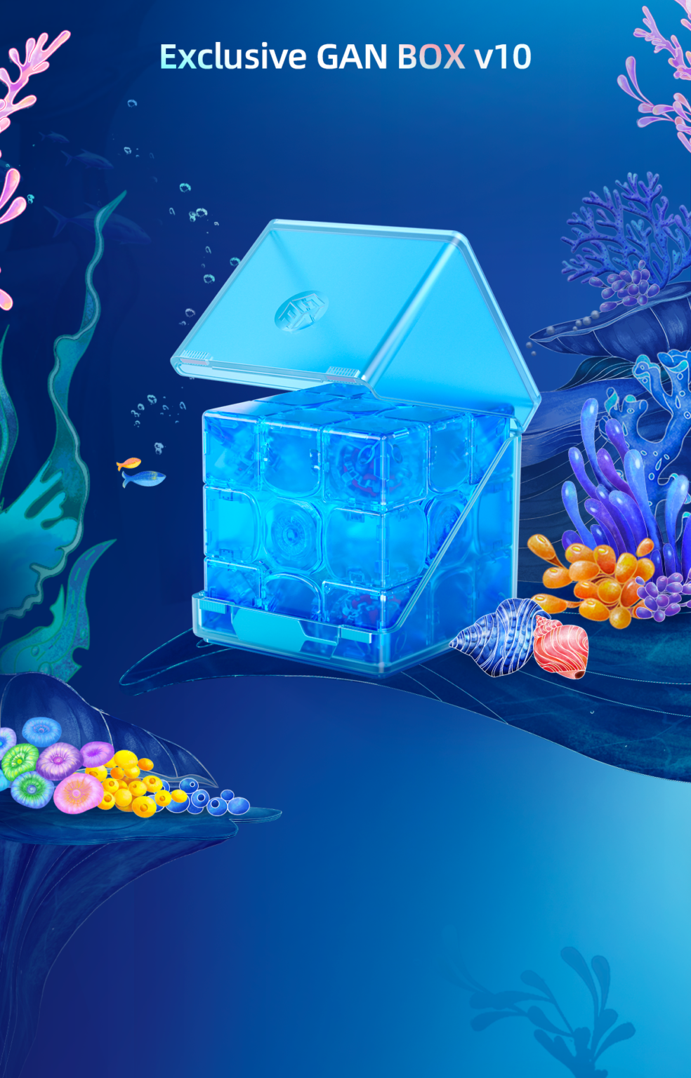 GAN 13 M MagLev “Coloré” Summer Limited Edition – Speed Cube Store UK