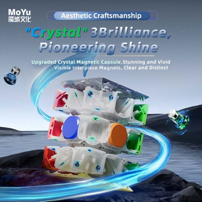 MoYu WeiLong WRM V11 3x3 Maglev 20-Magnet Ball Core UV - Image 7