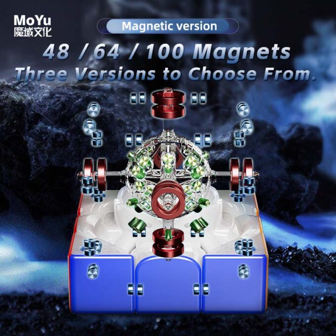 MoYu WeiLong WRM V11 3x3 Maglev 20-Magnet Ball Core UV - Image 2