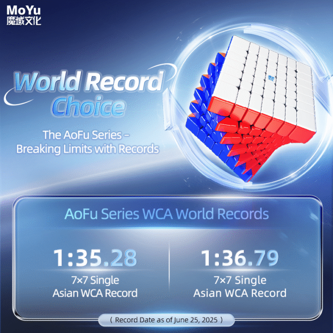 MoYu AoFu V5 7x7 Triple Track (Ball Core) - Image 3